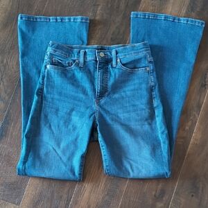 Banana Republic High-rise Flare Jeans, Size 28